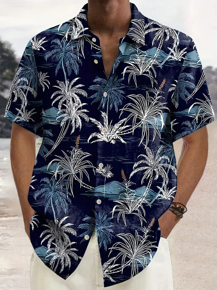 Ingram - hawaii-skjorte med tropiske vibes