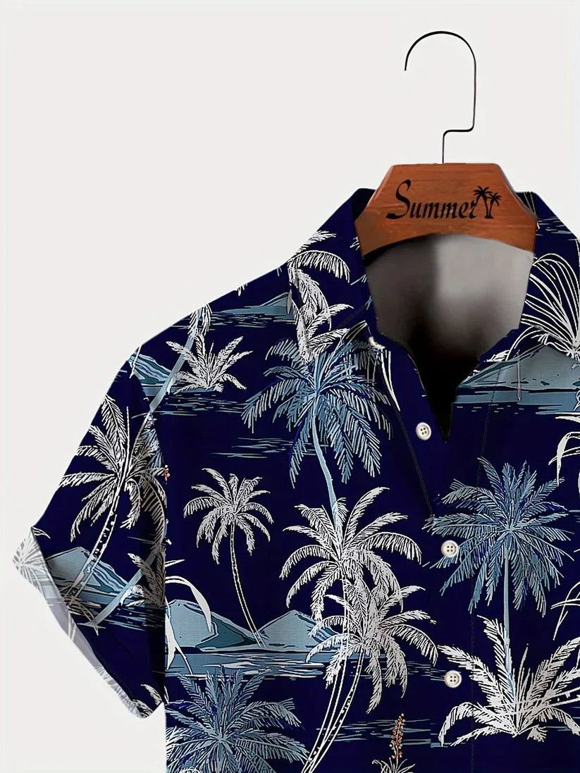 Ingram - hawaii-skjorte med tropiske vibes