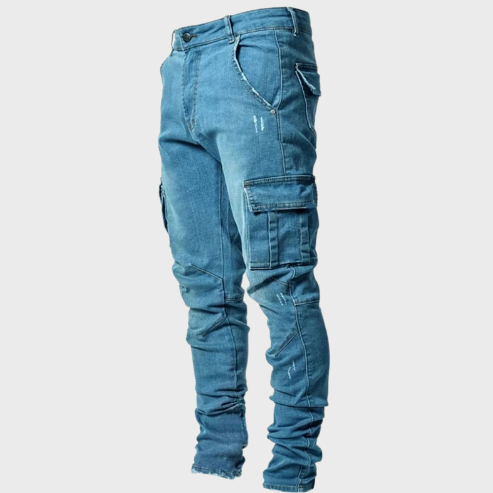 Jakki - superkomfortable herrejeans med ultra-stretch til fritiden