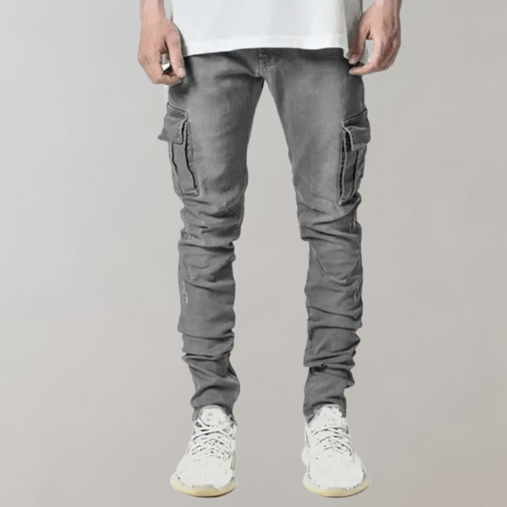 Jakki - superkomfortable herrejeans med ultra-stretch til fritiden