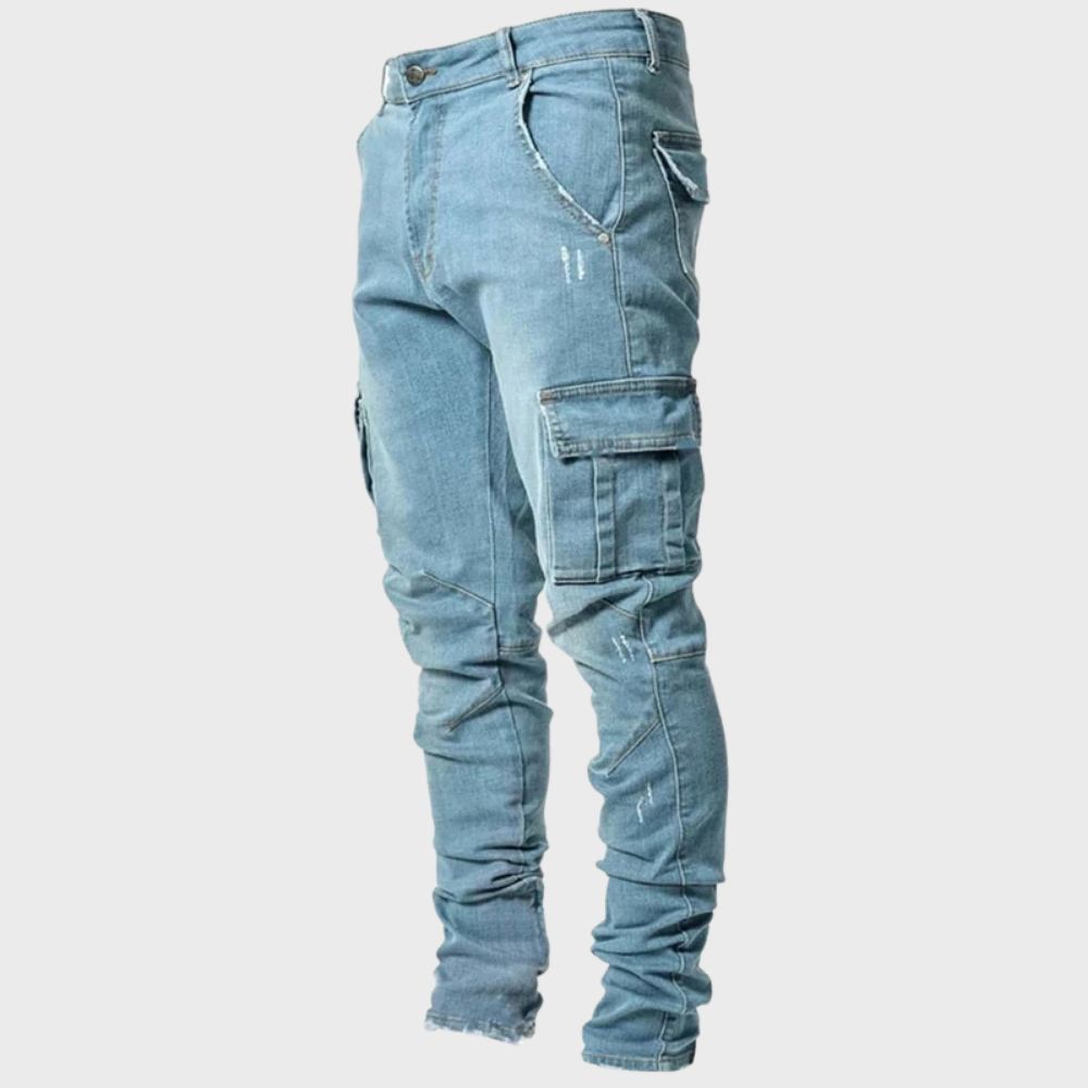 Jakki - superkomfortable herrejeans med ultra-stretch til fritiden