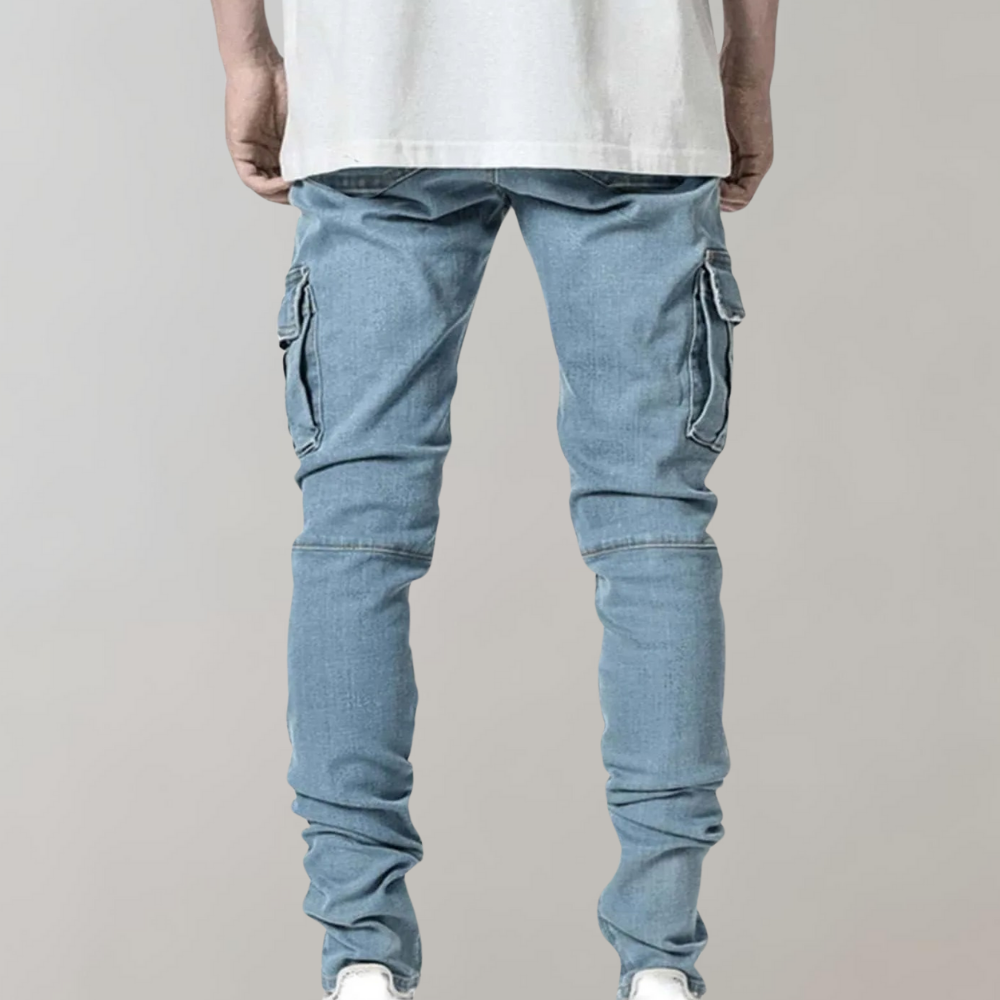 Jakki - superkomfortable herrejeans med ultra-stretch til fritiden