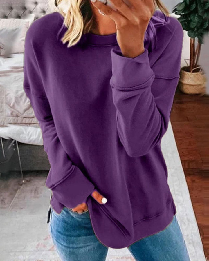 Classic women's sweatshirt - soft and comfortable