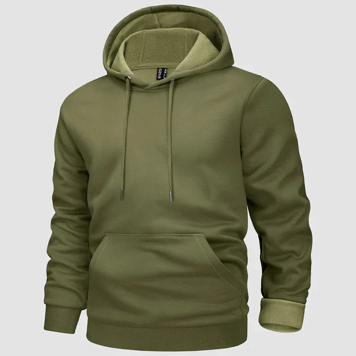 Alexander - fleece-lined hoodie for men