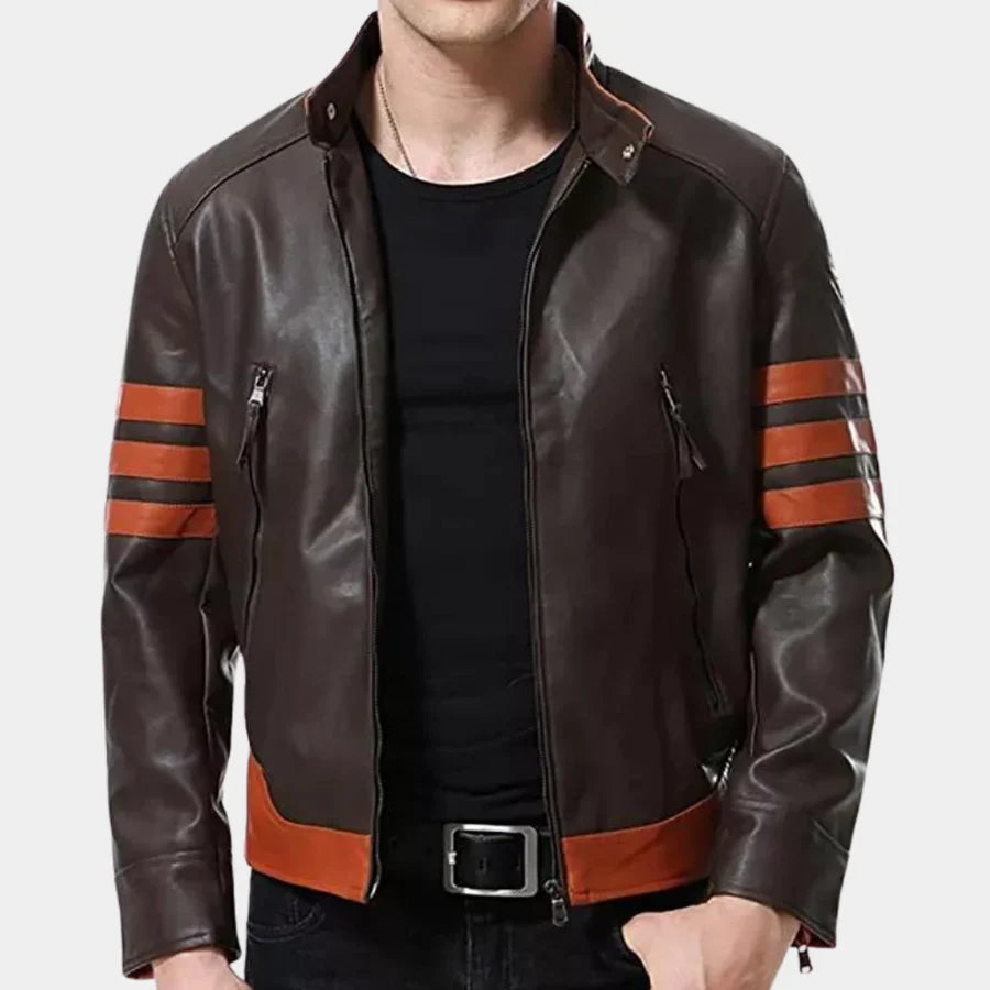 Marcus - stylish classic biker jacket for the modern man