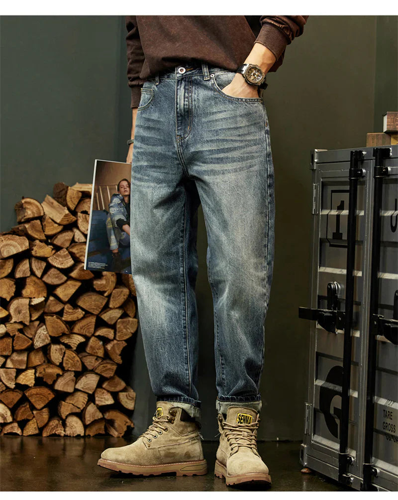 Brody - løstsiddende brede jeans