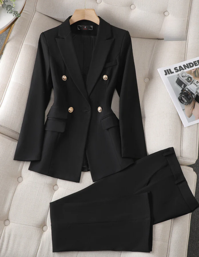 Deborah – blazer og buksesæt til kvinder