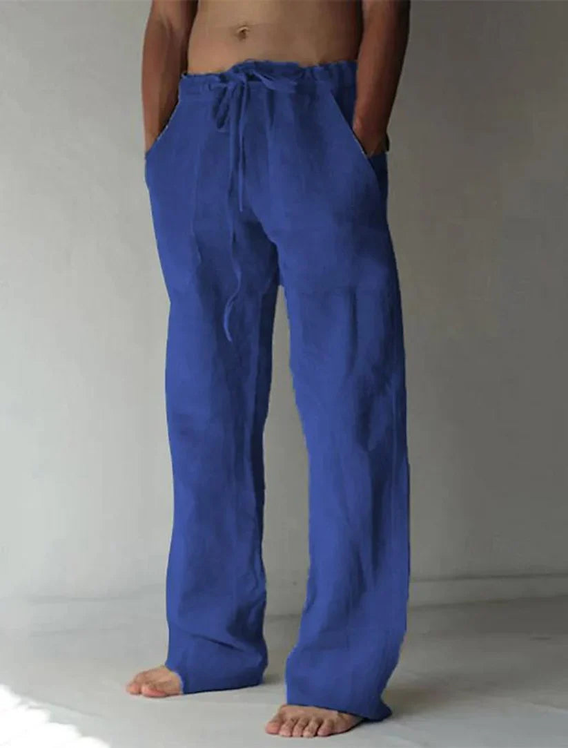 Arthur - baggy linen pants for men