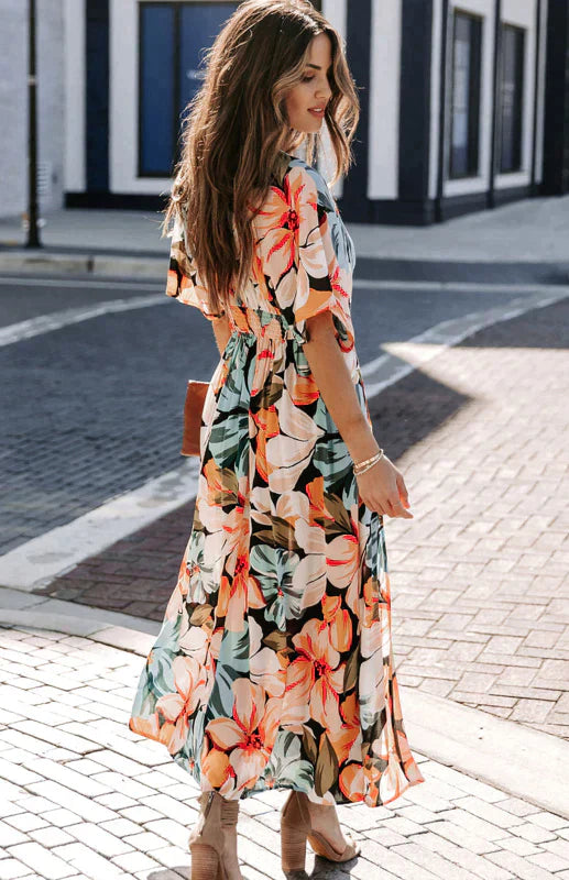 Loreena- lockeres langes sommerkleid