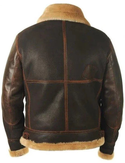 Maxi - leather jacket for winter