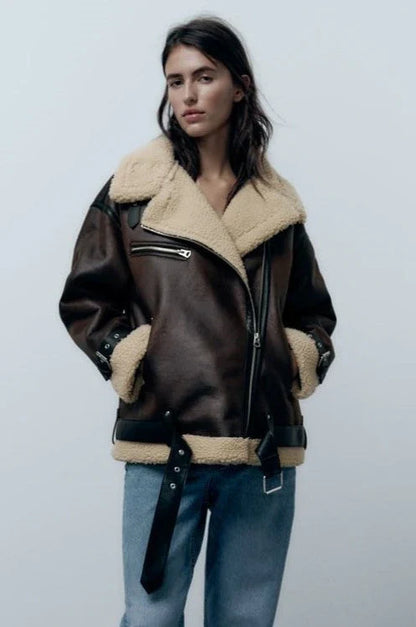 Karina | jacket with faux lapel