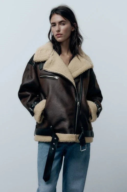 Karina | jacket with faux lapel