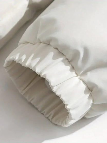 Warm women's winter jacket with zipper – weatherproof all-rounder