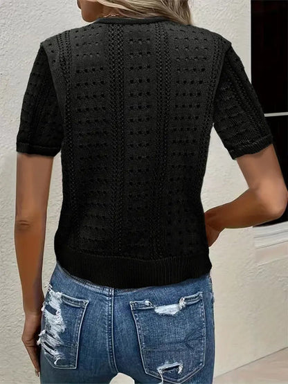 Mona - alsidig, komfortabel, elegant cardigan med v-hals til kvinder