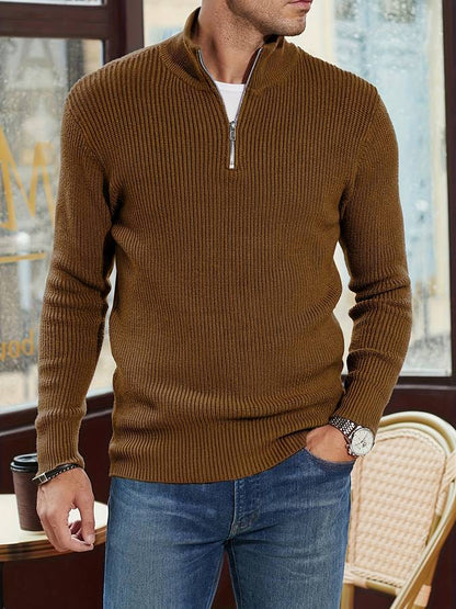 Alpha zip pullover - stilfuld elegance og alsidighed