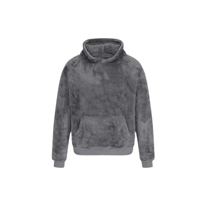Teddy - knusse herencapuchon met fleece voering
