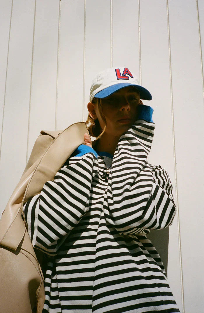 Lena - stribet oversize sweater