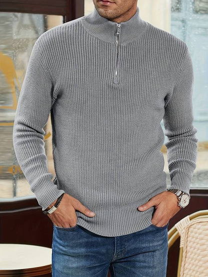 Alpha zip pullover - stilfuld elegance og alsidighed