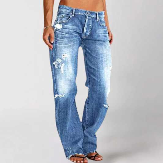 Brede jeans til kvinder