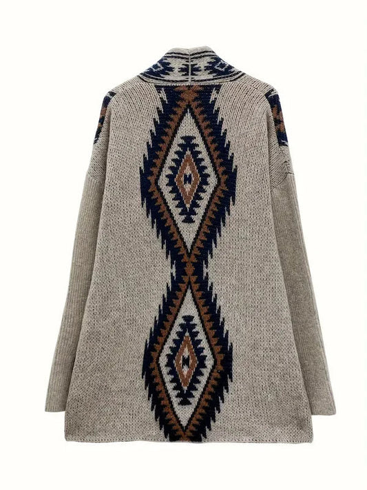 Amory – åben vest i boho-chic stil udtrykker frihedens ånd