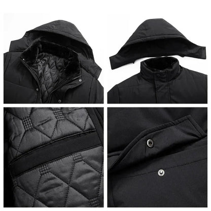 Klaus – stylish puffer jacket with cozy fleece lining