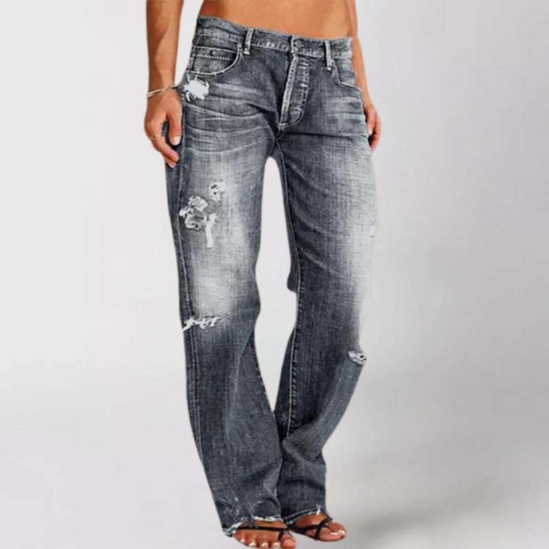 Brede jeans til kvinder