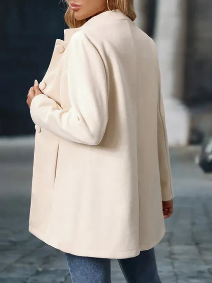 Waltraud – timeless, elegant transitional jacket with stand-up collar
