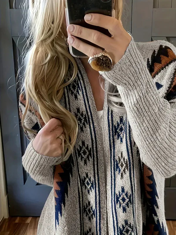 Amory – åben vest i boho-chic stil udtrykker frihedens ånd