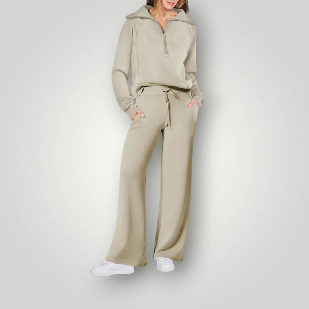 Women's two-piece loungewear set – comfortable set for everyday wear and lounging