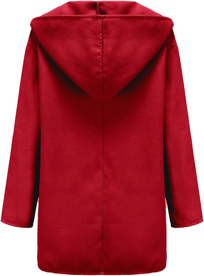 Women's long winter trench coat – elegant coat for cold days