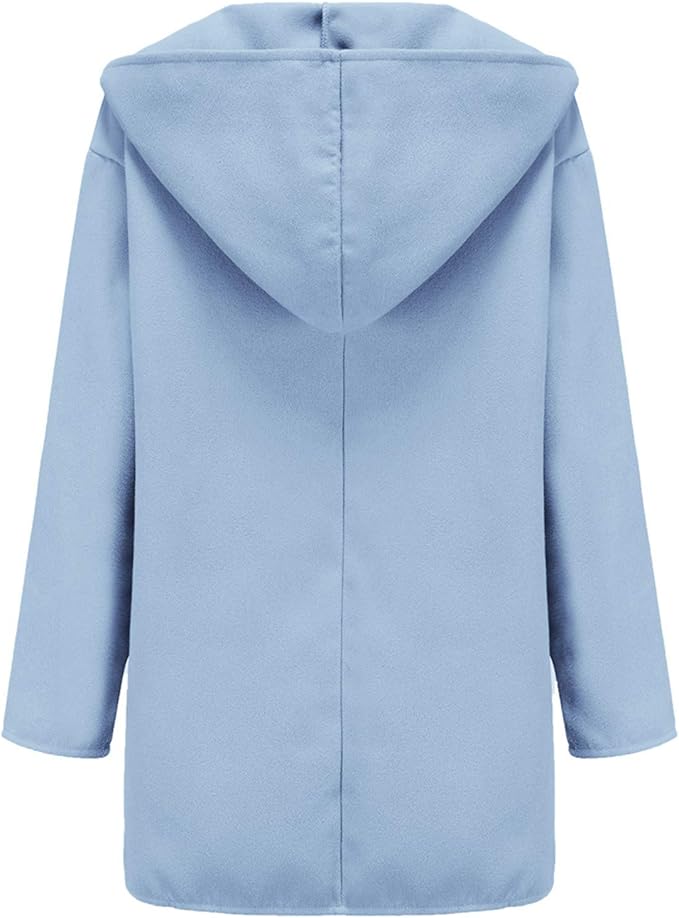 Women's long winter trench coat – elegant coat for cold days