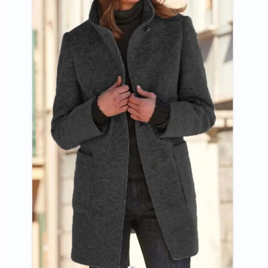 Vintage wool coat for women - Kayla