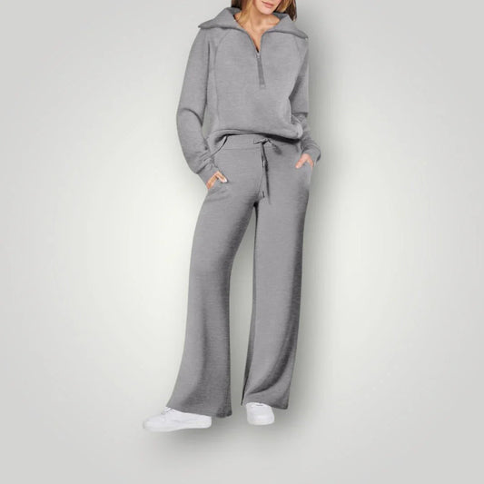Women's two-piece loungewear set – comfortable set for everyday wear and lounging