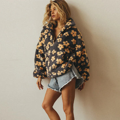 Daisy | fleece warm bloom