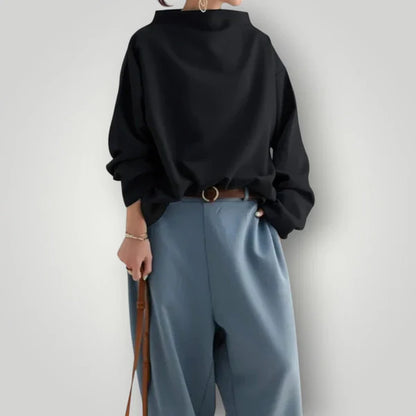 Women's fashionable roll-neck sweaters – timeless winter style