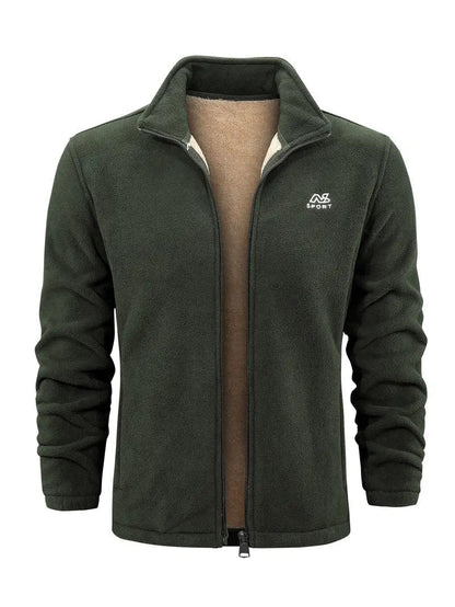 Lined fleece jacket for men – warm and functional
