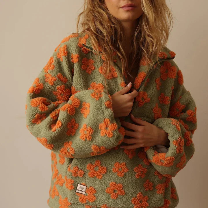 Daisy | fleece warm bloom