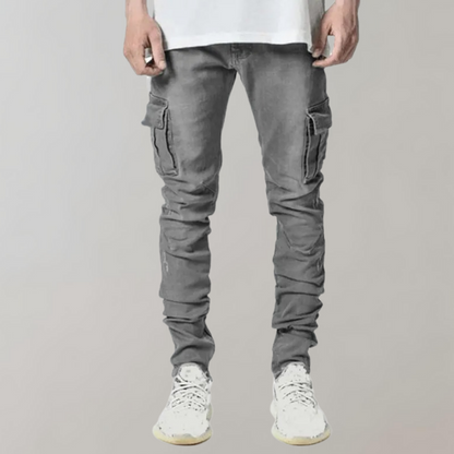 Jakki - superkomfortable herrejeans med ultra-stretch til fritiden