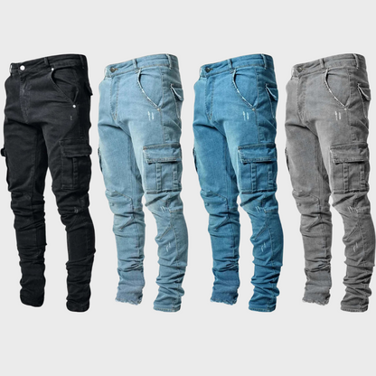 Jakki - superkomfortable herrejeans med ultra-stretch til fritiden