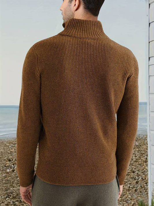 Alpha zip pullover - stilfuld elegance og alsidighed