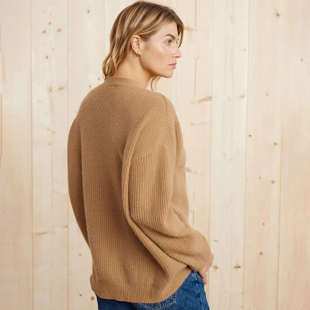 Pepita - cardigan i kashmir til kvinder