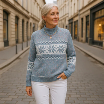 Nienke women's cardigan – classic knit with texture