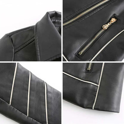 Hannie - elegant læderjakke for et sofistikeret look
