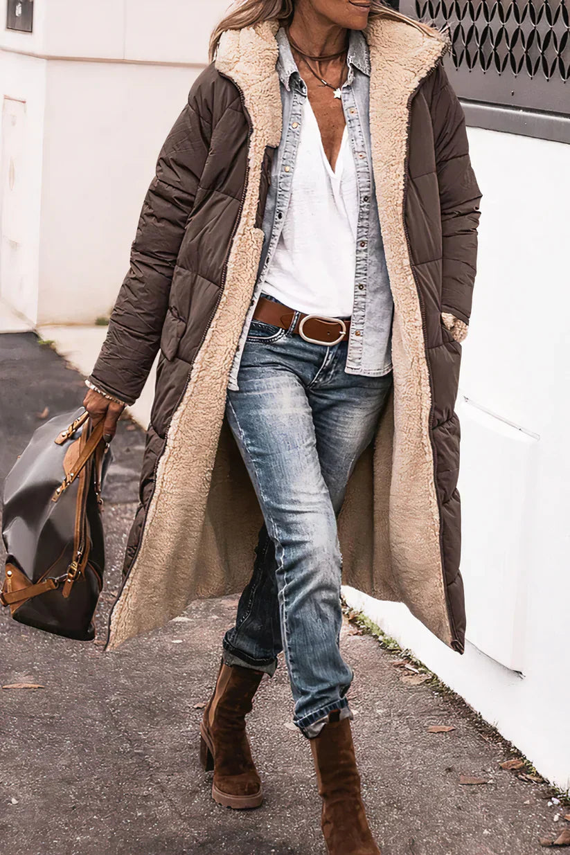 Dobbeltsidet parka - Esme