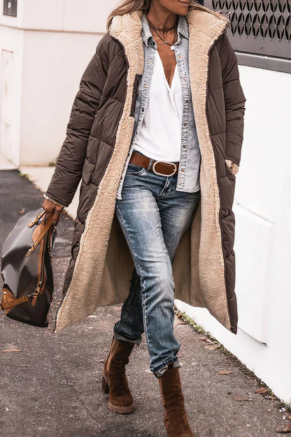 Dobbeltsidet parka - Esme