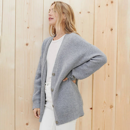 Pepita - cardigan i kashmir til kvinder