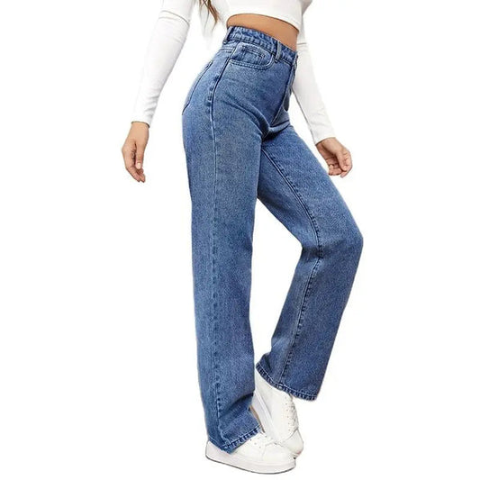 Gloria – vintage højtaljede stretchjeans