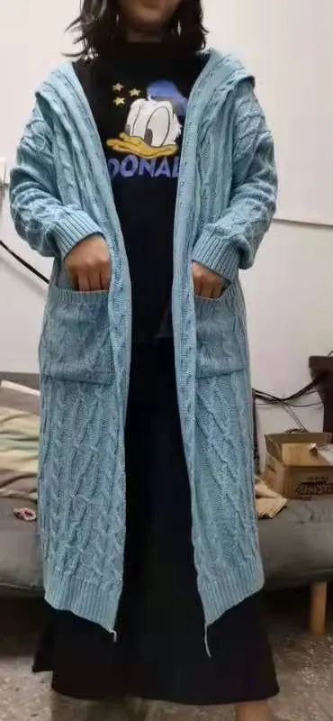 Anahi - varm og strikket cardigan