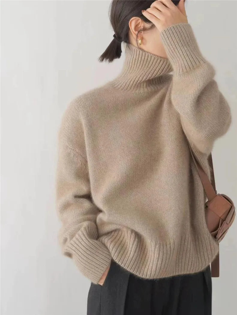 Isabella - high collar made of cashmere