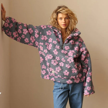 Daisy | fleece warm bloom